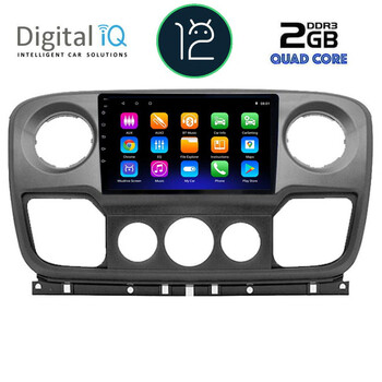 DIGITAL IQ RTB 2463_GPS (10inc) MULTIMEDIA TABLET OEM NISSAN NV400 - OPEL MOVANO - RENAULT MASTER mod. 2010-2020