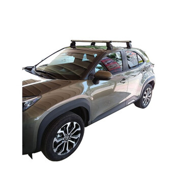 MP.TO.029/MB-ALU TOYOTA YARIS CROSS XP210 5D 2020+  KIT ΜΕ ΜΠΑΡΕΣ ΟΡΟΦΗΣ ΑΛΟΥΜΙΝΙΟΥ MENABO (AL1-3360/ΜΒ-FIX077G)