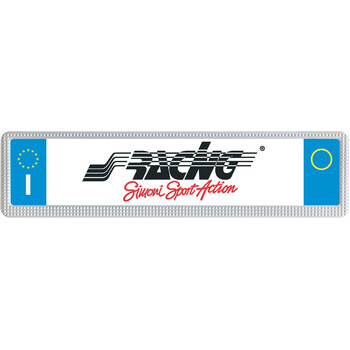 SRPTX/3W ΠΛΑΙΣΙΟ ΠΙΝΑΚΙΔΩΝ ΛΕΥΚΟ 50,5x11cm  SIMONI RACING - 1 ΤΕΜ.