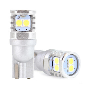 02801/AM ΑΚΑΛΥΚΑ ΛΑΜΠΑΚΙΑ LED T10 W5W/W10W 12/24V W2,1x9,5d 6SMDx3030 ΛΕΥΚΑ CAN-BUS ΑMiO - 2 TEM.