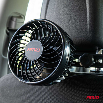 03007/AM ΑΝΕΜΙΣΤΗΡΑΣ 12V 4,5'' (12,2cm) ΜΕ ΦΙΣ ΑΝΑΠΤΗΡΑ 2 ΤΑΧΥΤΗΤΩΝ & ΣΤΗΡΙΞΗ ΣΤΟ ΠΡΟΣΚΕΦΑΛΟ PRO SERIES  ΑMiO - 1 TEM.