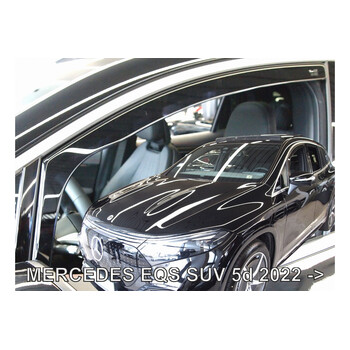 ΑΝΕΜ.SET23645 MERCEDES EQS SUV 5D 2022+ ΣΕΤ ΑΝΕΜΟΘΡΑΥΣΤΕΣ ΑΥΤΟΚΙΝΗΤΟΥ ΑΠΟ ΕΥΚΑΜΠΤΟ ΦΙΜΕ ΠΛΑΣΤΙΚΟ HEKO - 4 ΤΕΜ.