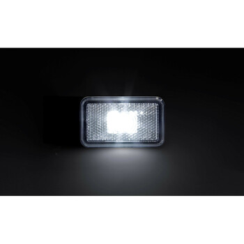 L4156.0 ΦΩΣ ΟΓΚΟΥ 12/24V  1LED ΜΕ ΒΑΣΗ ΚΑΙ ΑΝΑΚΛΑΣΤΗΡΑ ΛΕΥΚΟ  LAMPA - 1 TEM.