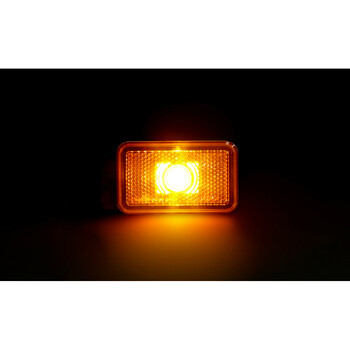 L4156.1 ΦΩΣ ΟΓΚΟΥ 12/24V  1LED ΜΕ ΒΑΣΗ ΚΑΙ ΑΝΑΚΛΑΣΤΗΡΑ ΠΟΡΤΟΚΑΛΙ  LAMPA - 1 TEM.