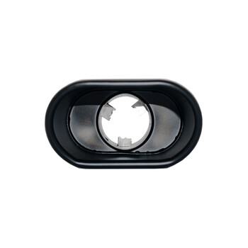 SRTRX/16N ΑΚΡΟ (ΜΠΟΥΚΑ) ΕΞΑΤΜΙΣΗΣ ΟΒΑΛ ΜΑΥΡΗ 135x75mm ΜΗΚΟΣ:215mm /ΔΙΑΜΕΤΡΟ ΣΩΛΗΝΑ 37-60mm TRX16N SIMONI RACING - 1 TEM.