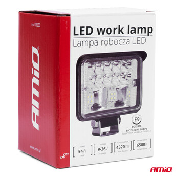 03250/AM ΠΡΟΒΟΛΕΑΣ ΕΡΓΑΣΙΑΣ WORKING LAMP 18xSMD 54W 9-36V 110x80x60mm AWL39 ΑMiO - 1 TEM.