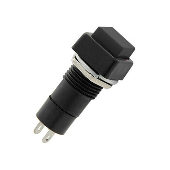 DM-1828B . Διακόπτης ON-OFF Τετράγωνος 1A 250V/125V 3A μαύρο
