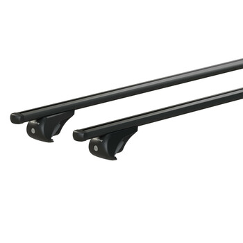 N15042 ΜΠΑΡΕΣ ΟΡΟΦΗΣ HELIO BLACK (ΧL) 140 cm ΑΛΟΥΜΙΝΙΟΥ ΜΑΥΡΗ ΜΕ ΚΛΕΙΔΑΡΙΕΣ (STANDARD RAILING) NORDRIVE - 2 TEM.