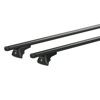 N15061 ΜΠΑΡΕΣ ΟΡΟΦΗΣ HELIO BLACK (L) 127cm ΑΛΟΥΜΙΝΙΟΥ ΜΑΥΡΗ ΜΕ ΚΛΕΙΔΑΡΙΕΣ (FLUSH RAILING)  NORDRIVE - 2 TEM.