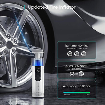 OEM  ΤΡΟΜΠΑ ΦΟΡΗΤΗ ΕΠΑΝΑΦΟΡΤΙΖΟΜΕΝΗ ΜΕ ΦΩΣ 100PSI