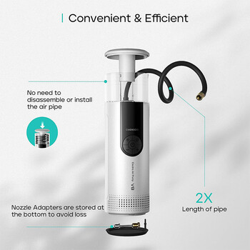 OEM  ΤΡΟΜΠΑ ΦΟΡΗΤΗ ΕΠΑΝΑΦΟΡΤΙΖΟΜΕΝΗ ΜΕ ΦΩΣ 100PSI