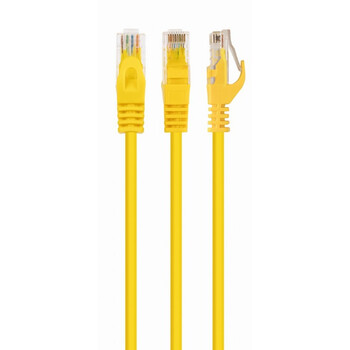CABLEXPERT CAT6 UTP PATCH CORD YELLOW 5M