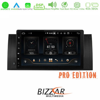 Bizzar oem bmw X5/5series E53/e39 8core Android12 4+32gb Navigation Multimedia u-px5-Bm05