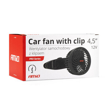 03005/AM ΑΝΕΜΙΣΤΗΡΑΣ 12V 4,5'' (12,2cm) ΜΕ ΦΙΣ ΑΝΑΠΤΗΡΑ 2 ΤΑΧΥΤΗΤΩΝ & ΜΑΝΤΑΛΑΚΙ PRO SERIES  ΑMiO - 1 TEM.