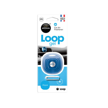 A63114/AM ΑΡΩΜΑΤΙΚΟ ΑΕΡΑΓΩΓΟΥ AROMA CAR LOOP AQUA AMIO - 1 ΤΕΜ.