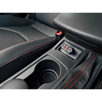 L3872.2 ΦΟΡΤΙΣΤΗΣ ΑΝΑΠΤΗΡΑ 12/24V MAX 50W ΜΕ 2 ΘΥΡΕΣ USB A & 2 ΘΥΡΕΣ USB C FAST CHARGE ΜΑΥΡΟΣ ROCKET 4 PRO LAMPA - 1 TEM.