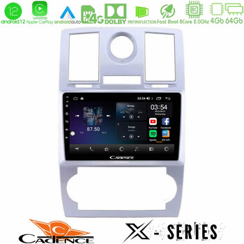 Cadence x Series Chrysler 300c 8core Android12 4+64gb Navigation Multimedia Tablet 9 u-x-Ch0743