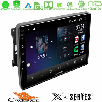 Cadence x Series Chrysler / Dodge / Jeep 8core Android12 4+64gb Navigation Multimedia Tablet 10 u-x-Jp0744