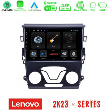 Lenovo car pad Ford Mondeo 2014-2017 4core Android 13 2+32gb Navigation Multimedia Tablet 9 u-len-Fd0106
