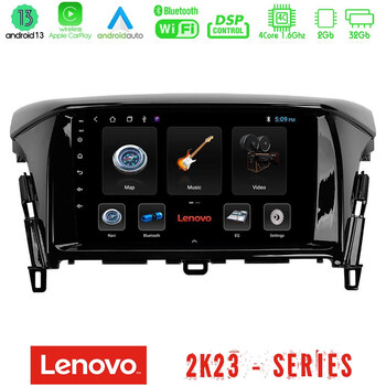 Lenovo car pad Mitsubishi Eclipse Cross 4core Android 13 2+32gb Navigation Multimedia Tablet 9 u-len-Mt2021