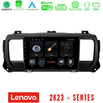 Lenovo car pad Citroen/peugeot/opel/toyota 4core Android 13 2+32gb Navigation Multimedia Tablet 9 u-len-Pg0950