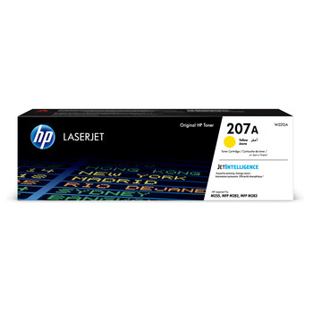 HP 207A Yellow LaserJet Toner Cartridge (1.25k) (W2212A) (HPW2212A) HP 207A Yellow LaserJet Toner Cartridge (1.25k) (W2212A) (HPW2212A)