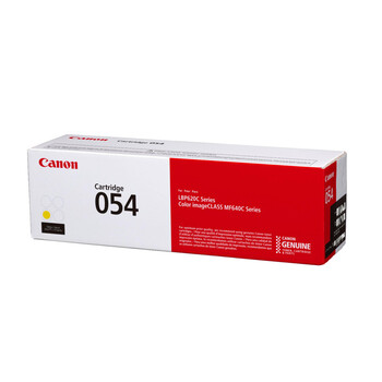 CANON LBP620C/MF640C SERIES TONER YELLOW (1.2k) (3021C002) (CAN-054Y) CANON LBP620C/MF640C SERIES TONER YELLOW (1.2k) (3021C002) (CAN-054Y)