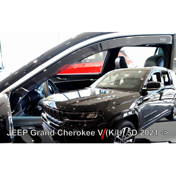 ΑΝΕΜ.SET19137 JEEP GRAND CHEROKEE WL 5D 2021+ ΣΕΤ ΑΝΕΜΟΘΡΑΥΣΤΕΣ ΑΥΤΟΚΙΝΗΤΟΥ ΑΠΟ ΕΥΚΑΜΠΤΟ ΦΙΜΕ ΠΛΑΣΤΙΚΟ HEKO - 4 ΤΕΜ.