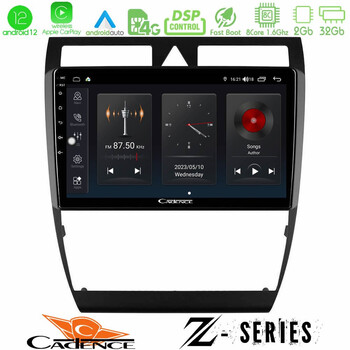 Cadence z Series Audi a6 (C5) 1997-2004 8core Android12 2+32gb Navigation Multimedia Tablet 9 u-z-Au0857