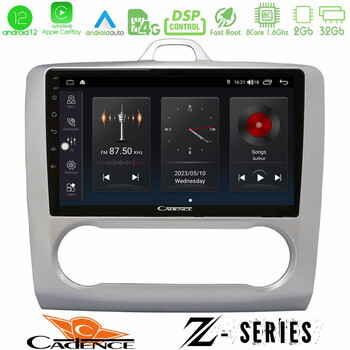 Cadence z Series Ford Focus Auto ac 8core Android12 2+32gb Navigation Multimedia Tablet 9 u-z-Fd0041a