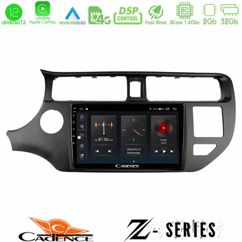 Cadence z Series kia rio 2011-2015 8core Android12 2+32gb Navigation Multimedia Tablet 9 u-z-Ki0552