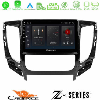 Cadence z Series Mitsubishi L200 2016-&Gt; &Amp; Fiat Fullback (Auto A/c) 8core Android12 2+32gb Navigation Multimedia Tablet 9 u-z-Mt0719
