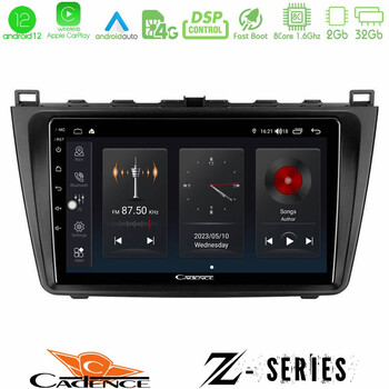 Cadence z Series Mazda 6 2008-2012 8core Android12 2+32gb Navigation Multimedia Tablet 9 u-z-Mz0233
