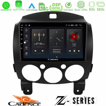 Cadence z Series Mazda 2 2008-2014 8core Android12 2+32gb Navigation Multimedia Tablet 9 u-z-Mz0667