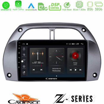 Cadence z Series Toyota Rav4 2001 - 2006 8core Android12 2+32gb Navigation Multimedia Tablet 9 u-z-Ty0953