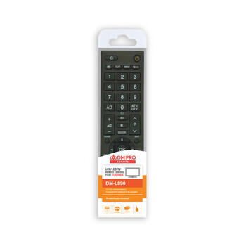 DM-L890 . Universal τηλεχειριστήριο TV TOSHIBA