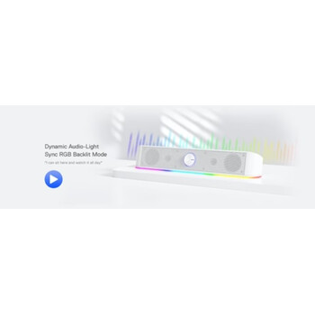 Gaming Soundbar -  Redragon Adiemus GS560 Adiemus (White)