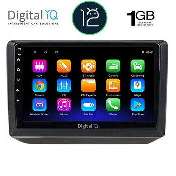 DIGITAL IQ RTA 1581_GPS (10inc) MULTIMEDIA TABLET OEM SKODA FABIA mod. 2008-2014