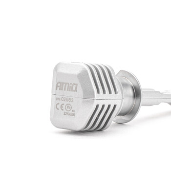 02963/AM ΛΑΜΠΕΣ LED X1 SERIES H1 10-16V 40W 6.500K 4400lm +400% ΑMiO - 2 TEM.
