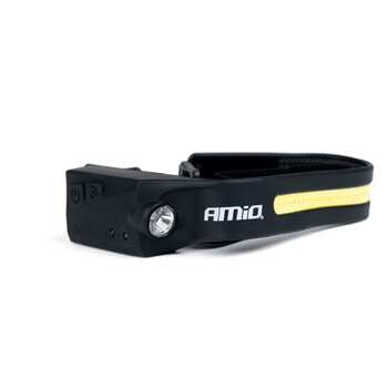 03241/AM ΦΑΚΟΣ ΚΕΦΑΛΗΣ ΕΡΓΑΣΙΑΣ LED USB-C 1200mAh XPE+COB ΕΠΑΝΑΦΟΡΤΙΖΟΜΕΝΟΣ AMIO - 1 TEM.