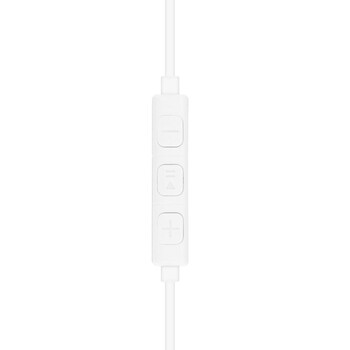 IP-9377 . Ακουστικά stereo jack 3.5mm για Apple ιphone & Android HR-ME25 λευκά