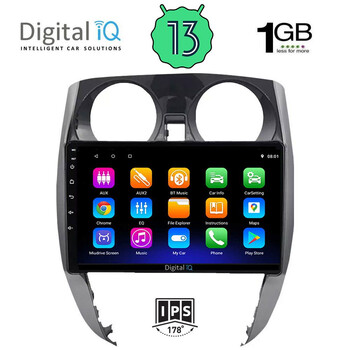 DIGITAL IQ RSA 1464_GPS (10inc) MULTIMEDIA TABLET OEM NISSAN NOTE mod. 2012>