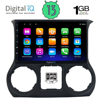DIGITAL IQ RSA 1295_GPS (10inc) MULTIMEDIA TABLET OEM JEEP WRANGLER  mod. 2011-2017