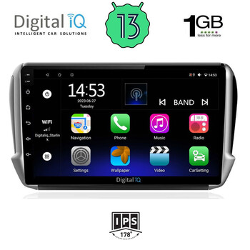 DIGITAL IQ RSA 1508_GPS (10inc) MULTIMEDIA TABLET OEM PEUGEOT 208-2008 mod. 2012-2021