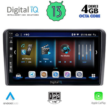 DIGITAL IQ BXD 6454_CPA CLIMA (9inc) MULTIMEDIA TABLET OEM NISSAN NAVARA D40 mod. 2006-2011 με CLIMA