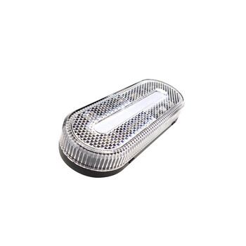 02375/AM ΦΩΣ ΟΓΚΟΥ ΦΟΡΤΗΓΟΥ LED ΛΕΥΚΟ ΟΒΑΛ 10-30V 124x49x22mm ΑΔΙΑΒΡΟΧΟ OM-01-W AMIO 1ΤΕΜ.