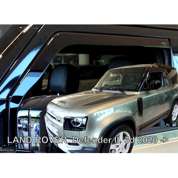 ΑΝΕΜ.27254 LAND ROVER DEFENDER 3D 2020+​ ΖΕΥΓΑΡΙ ΑΝΕΜΟΘΡΑΥΣΤΕΣ ΑΠΟ ΕΥΚΑΜΠΤΟ ΦΙΜΕ ΠΛΑΣΤΙΚΟ HEKO - 2 ΤΕΜ.