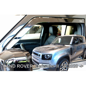 ΑΝΕΜ.27255 LAND ROVER DEFENDER 5D 2020+ ΖΕΥΓΑΡΙ ΑΝΕΜΟΘΡΑΥΣΤΕΣ ΑΠΟ ΕΥΚΑΜΠΤΟ ΦΙΜΕ ΠΛΑΣΤΙΚΟ HEKO - 2 ΤΕΜ.
