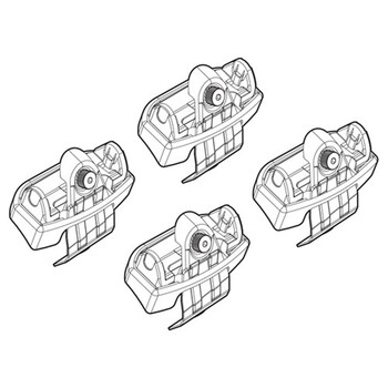 N21202 CITROEN C3 2016+ KIT ΑΚΡΑ (ΠΟΔΙΑ) ΓΙΑ ΜΠΑΡΕΣ NORDRIVE