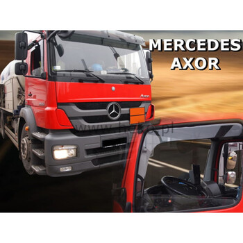 ΑΝΕΜ.23228/TRUCK MERCEDES 817 2D 1991+  / AXOR 2D 2001+  ΖΕΥΓΑΡΙ ΑΝΕΜΟΘΡΑΥΣΤΕΣ ΦΟΡΤΗΓΟΥ ΑΠΟ ΕΥΚΑΜΠΤΟ ΦΙΜΕ ΠΛΑΣΤΙΚΟ HEKO - 2 ΤΕΜ.